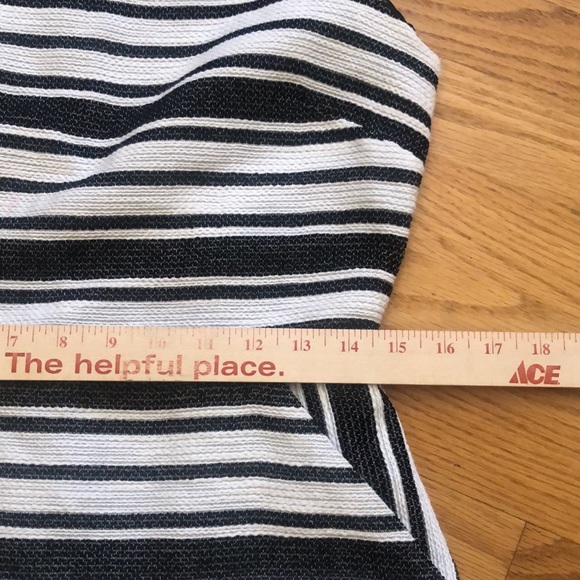 Banana Republic Sleeveless Striped Dress 8P - Picture 10 of 12